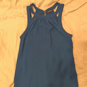 Dressy Blue tank top